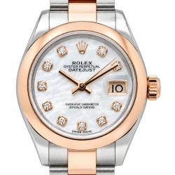 Rolex Datejust 28MM 279161 Factory MOP Diamond Dial Watch
